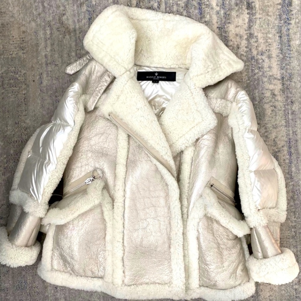 SOLD OUT RARE COLOR Nicole Benisti Montaigne champagne Jacket